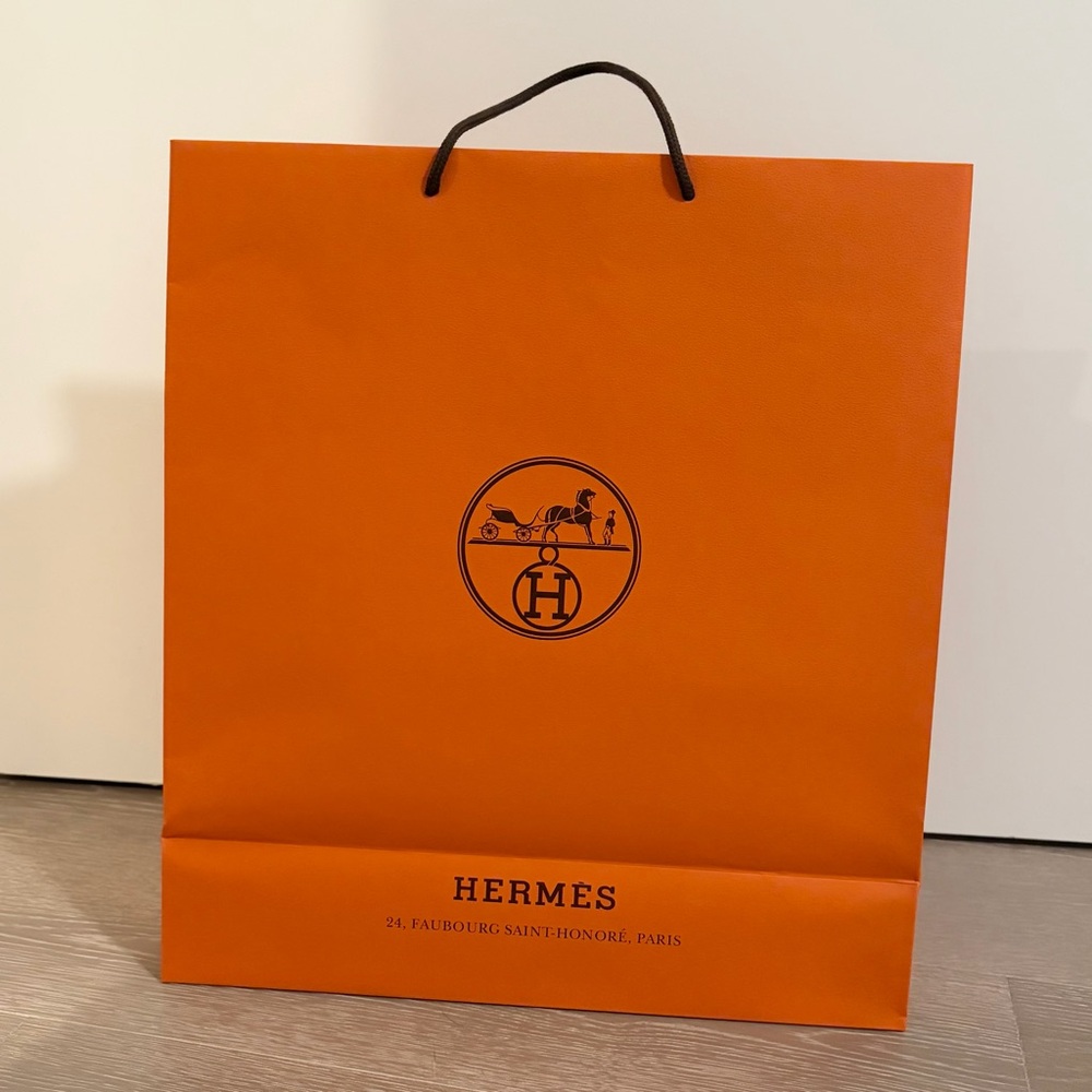 Authentic Hermes Large Shopping Bag